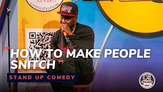 How To Make People Snitch  Comedian Kelly K Dubb  Chocolate Sundaes Standup Comedy