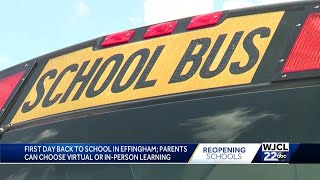 Effingham County returns to school