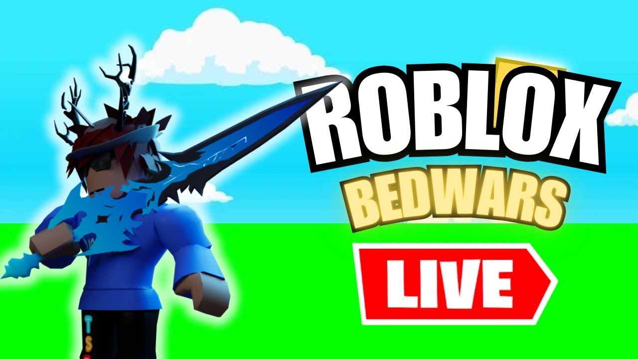 First Ever Bedwars Stream! Playing roblox bedwars with viewers LIVE ...