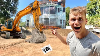 They Destroyed The Old Team RAR House Completely!! *THIS IS NOT FAKE