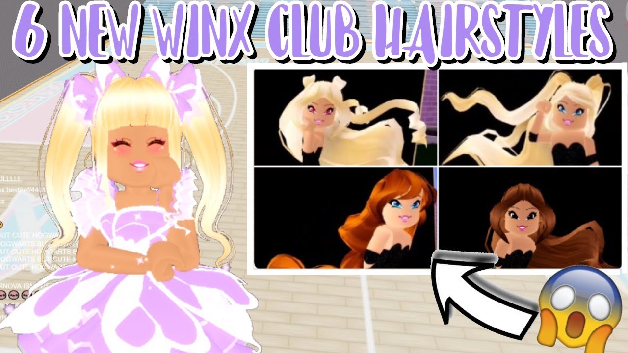 6 New Winx Club Hairstyles Roblox Royale High Youtube - winx roblox royale high