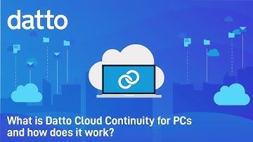 What is Datto Cloud Continuity for PCs and How Does It Work?