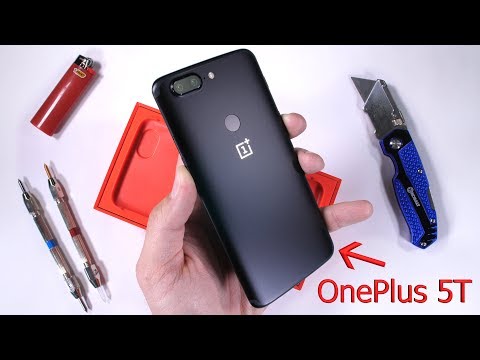 OnePlus 5T Does Well In JerryRigEverything's Tests