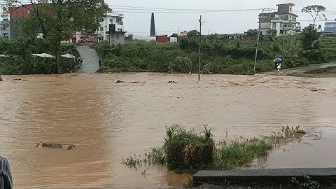 Floods in Kathmandu Nepal☺️ | काठमाण्डौ डुब गया | पानी कि तेज रफ्तार #floods #flood #floodnews
