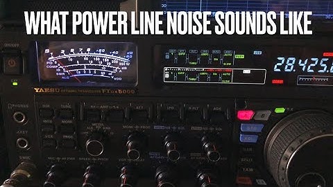 What Power Line Noise Sounds Like