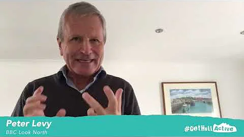 BBC look North Presenter Peter Levy Pledges to Move More for Get Hull Active