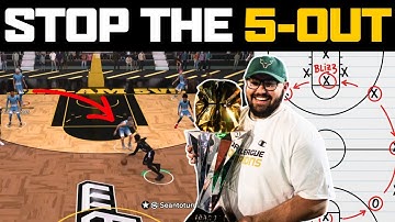 DEZE 3-2 ZONE IS NIET TE STOPPEN! Beste verdedigingsstrategie in NBA 2K26