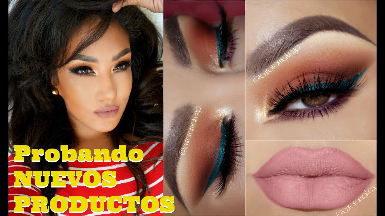 Maquillaje con PRODUCTOS NUEVOS / Makeup with NEW products haul | auroramakeup