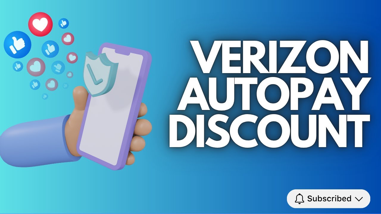 Verizon Autopay Discount ⏬👇 - YouTube