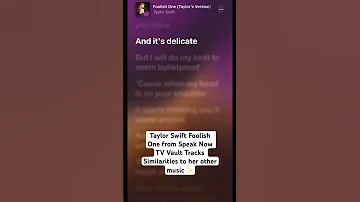 Taylor Swift Foolish One 💜 #taylorswift #speaknowtaylorsversion
