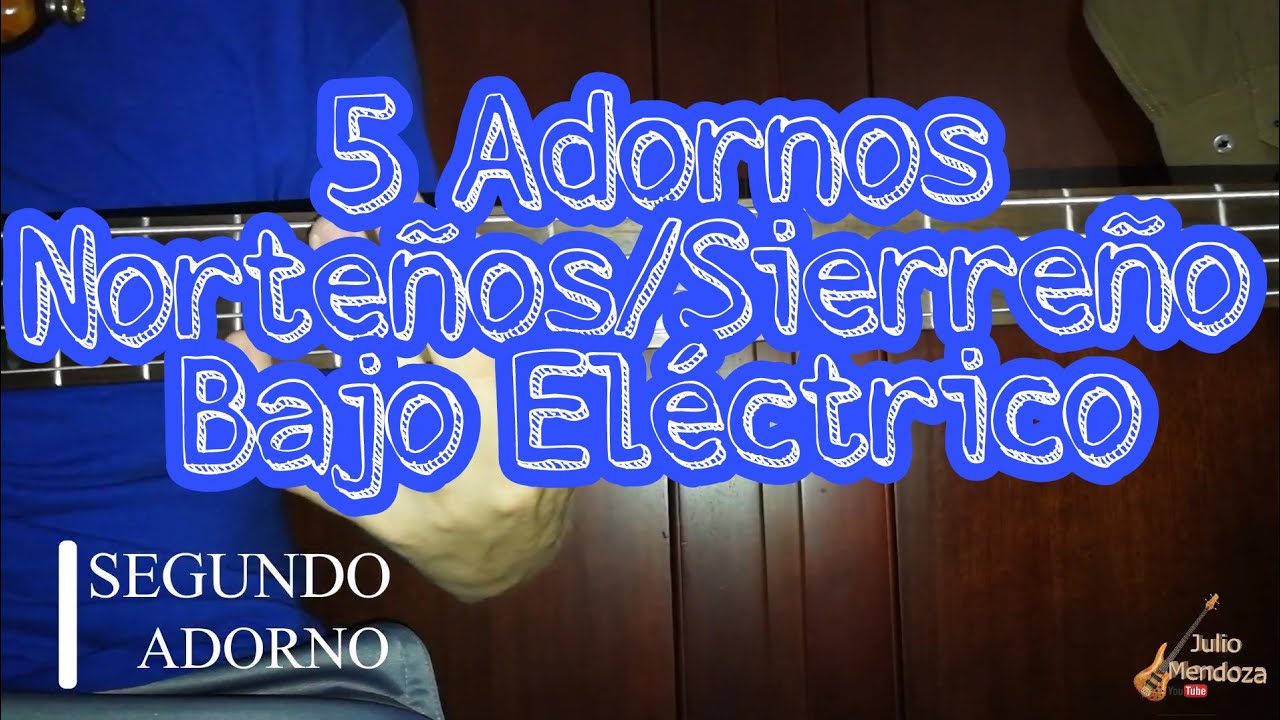 5 Adornos Para el Norteño/Sierreño en Bajo Eléctrico #2