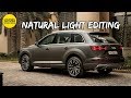 Editing & retouching Car Photos in photoshop (Natural light + CPL)