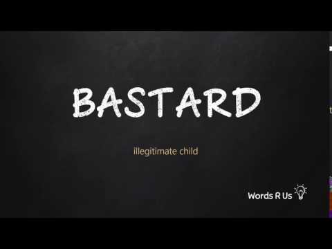 How To Pronounce Bastard In American English