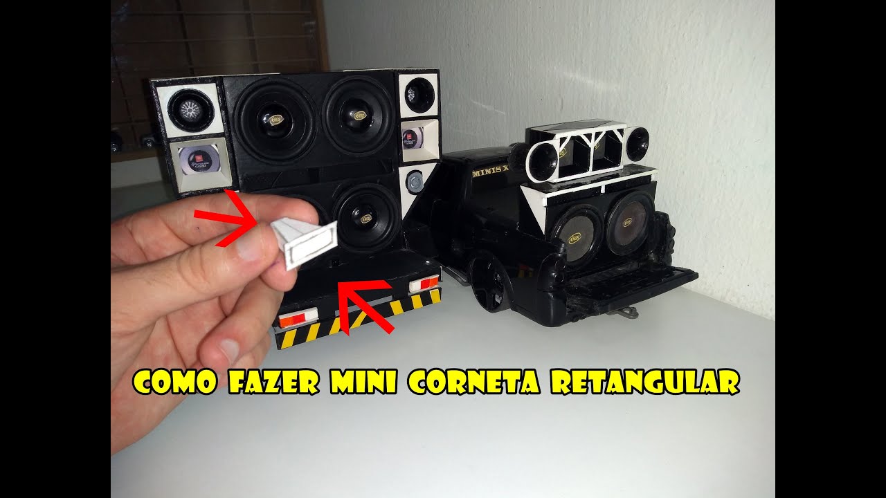 UMBOXING + TESTE DOS NOVOS MODELOS DE MINI PAREDÃO! MINI QUADRIWAY + MINI  SOM DE MALA! 