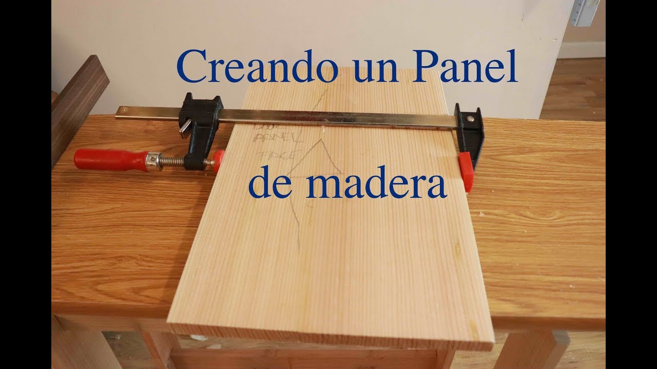 Como Unir Madera para crear un panel YouTube