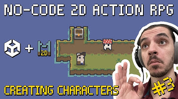 Unity & Mythril2D | No-Code 2D Action RPG: Creating Characters | #3