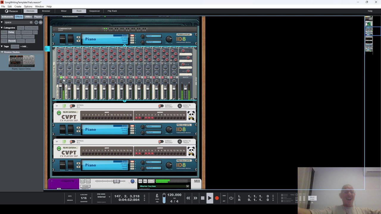 Song Writing Template Trials | Reason Studios | Live Session