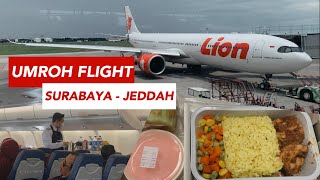 UMROH FLIGHT | LION AIR AIRBUS 330-900 Neo (SURABAYA - JEDDAH)
