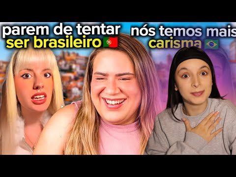 PORTUGUESES ESTÃO IMITANDO BRASILEIROS NA INTERNET!
