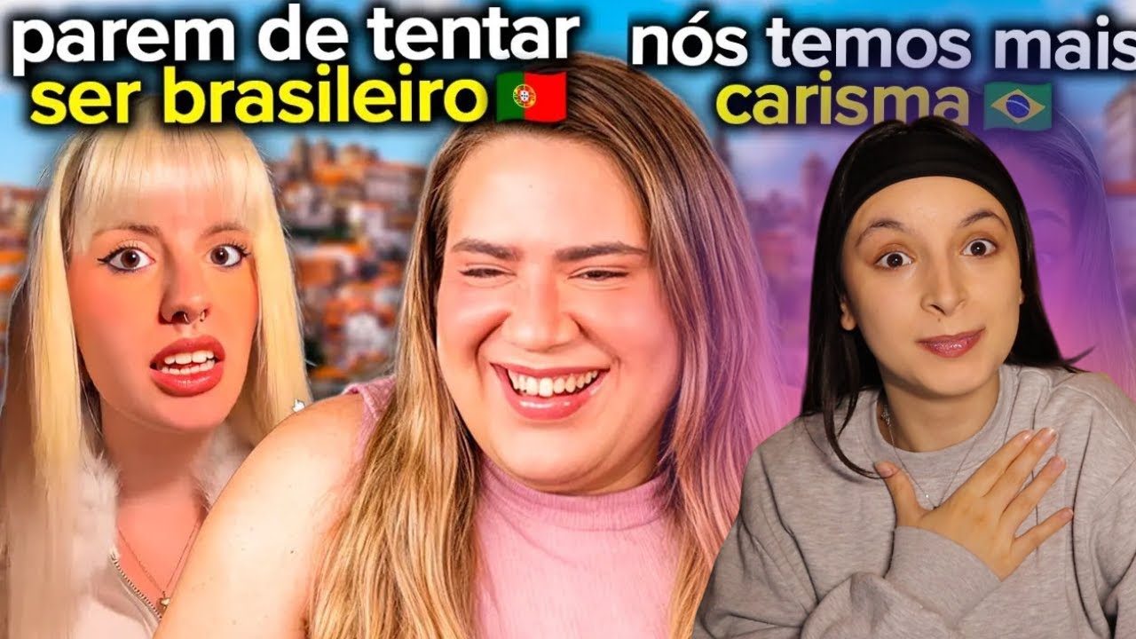 PORTUGUESES ESTÃO IMITANDO BRASILEIROS NA INTERNET!