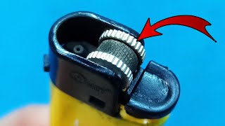 AFTER LEARNING THIS SECRET, you will never throw away your OLD LIGHTER again!Don't waste money, DIY!