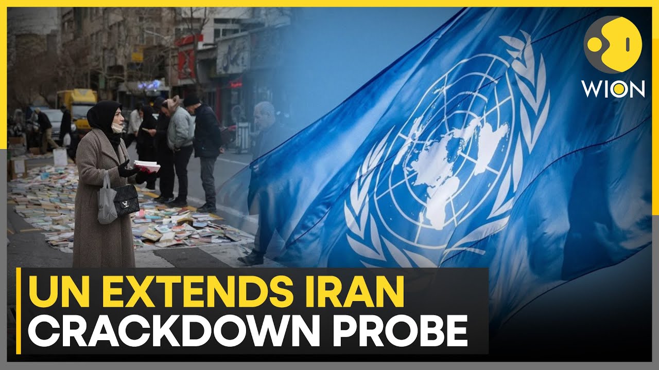 UNHRC Votes to Scrutinise Iran’s Repression, Extends Human Rights Probe Mandate | WION