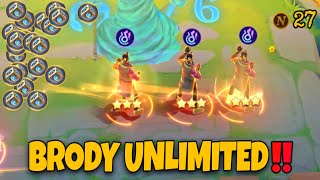 UNLIMITED BRODY MOST POWERFUL COMBO AUSTUS SKILL 2 | MOSTLY IMPORTANT IS TIGHT BUDGET ‼️ Magic chess