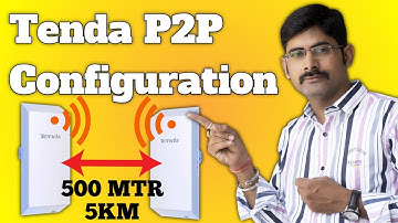How To Configure Tenda p2p Device  | Point to Point Wireless Connection