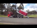 FOAMPOD hook lift truck loading, HDPE 12,000 litre foam pod / liquid storage pod