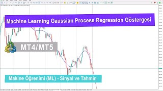 🔖 Machine Learning Regression Trend Göstergesi MT4/5 - Ücretsiz- [TradingFinder]