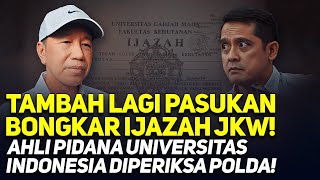 Download Lagu LIVE! TAMBAH LAGI PASUKAN BONGKAR IJAZAH JKW! AHLI PIDANA UNIVERSITAS INDONESIA!! MP3