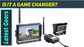 Haloview RD7 Wireless Backup Camera System: The Ultimate Solution for Long Range Monitoring