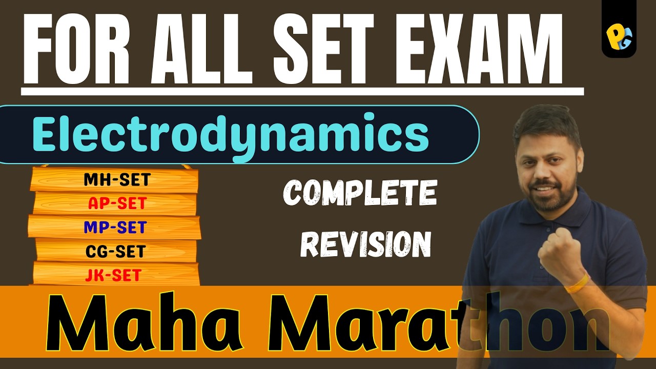 MAHA MARATHON SET EXAM | Electrodynamics Complete Revision | POTENTIALG | Lalit Sir