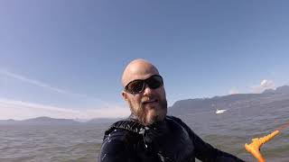 Kitesurfing Log 2021-05-21 Light Wind Foil Session on Peak 4 6m