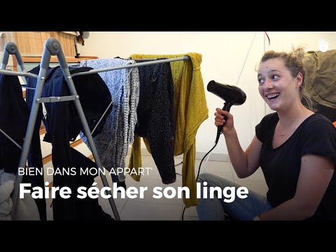 Vidéo: Comment et où sécher les vêtements dans un appartement
