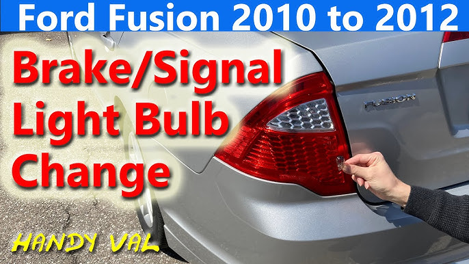 How to Replace the License Plate Light Bulb on Ford Fusion 2009