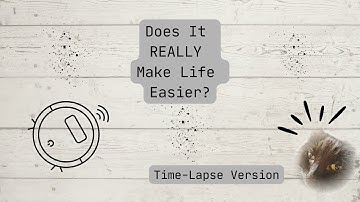 Robot Vacuum Timelapse: Watch It Work!
