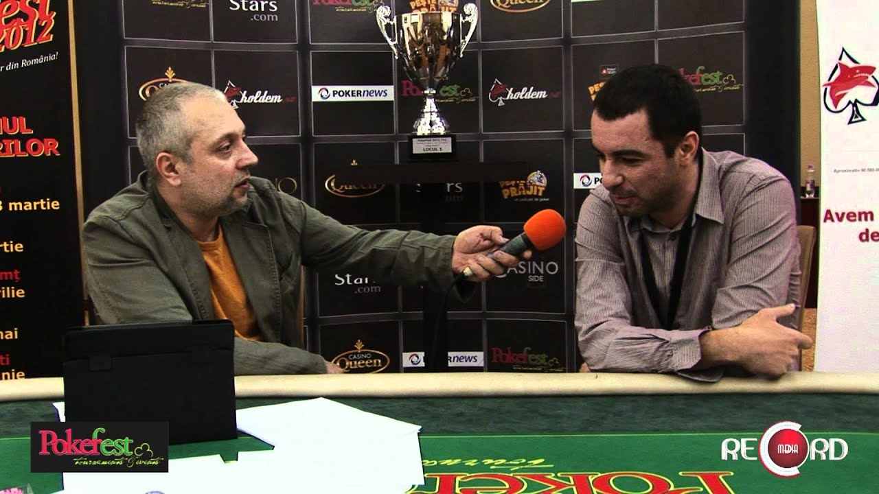 Interviu Masa Finala - Mihnea Baldea la PokerFest Cluj 2012 by Recordmedia