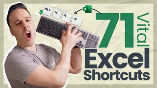 71 VITAL Excel Shortcuts to Make You LIGHTNING FAST!