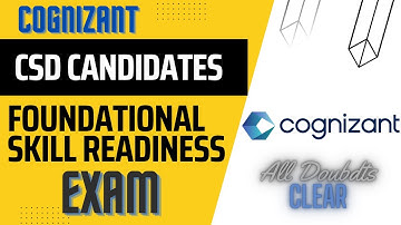 All About Foundational Skill Readiness Exam of Cognizant for CSD Candidates | Tuition Friend