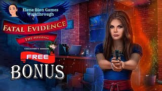 Fatal Evidence 2: The Missing FULL BONUS Walkthrough - ElenaBionGames screenshot 4