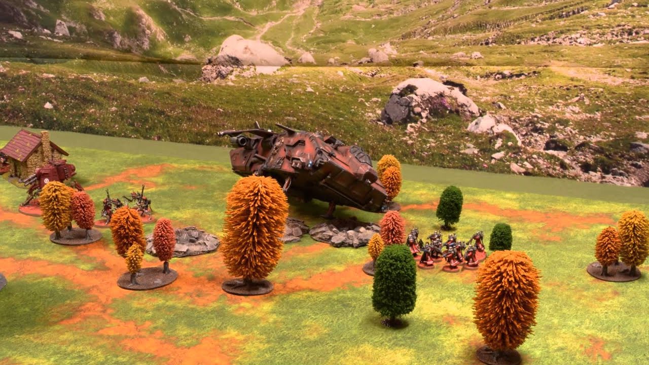 Warhammer 40k Stop Motion Battle Report Season 4 battle 1 Orks v ...