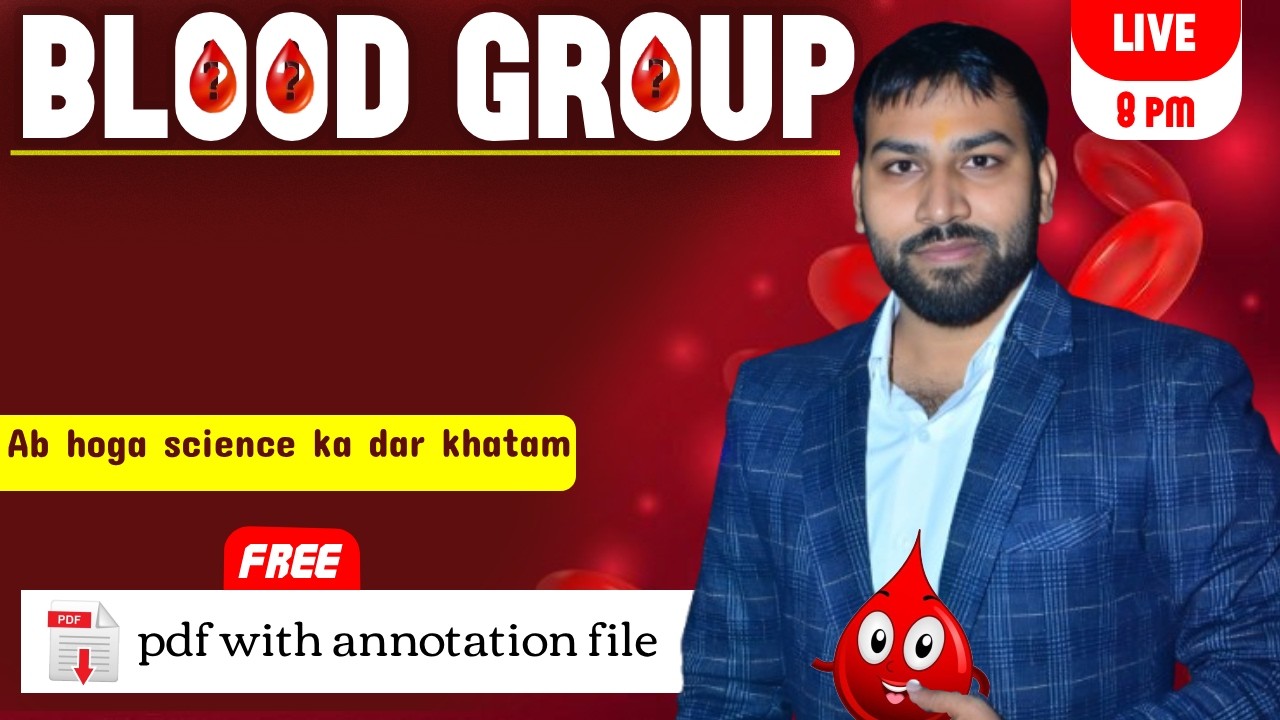 blood group | ABO SYSTEM | RH ( +VE/-VE) || Biochem expert live streem