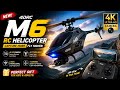 Experience the power of the new 4DRC M6 RC Helicopter with built-in 4K HD Camera 📸🔥
