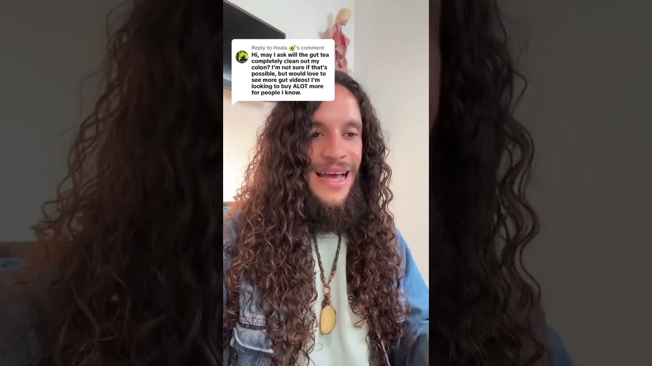 Our gut tea can clean out the colon!