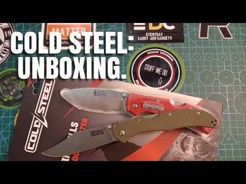 Cold Steel: Unboxing.