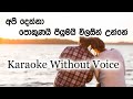 Api Denna Pokunai Piumai karaoke Without Voice| Api denna Karaoke අමපි දෙන්න පොකුනයි පියුමයි