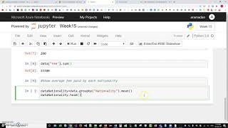 Data Analysis with Python and Pandas 3