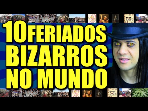 Vídeo: Os 10 Feriados Mais Estranhos Do Mundo - Visão Alternativa