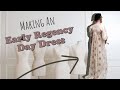 Handsewing a Regency Day Dress + My first costume meetup